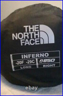 North Face Inferno 850 Down Sleeping Bag -20/-29C