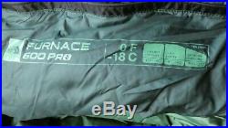 North Face Sleeping Bag Furnace 0°F/-18°C Down Regular Right Handed