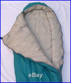 North Face Snowshoe Polarguard Mummy Sleeping Bag Cold Weather (+10F & below)