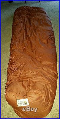 North Face Superlight Vintage Goose Down Filled Mummy Sleeping Bag 4.6lb LONG