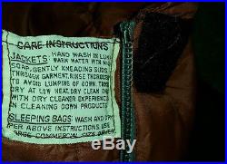 North Face Superlight Vintage Goose Down Filled Mummy Sleeping Bag 4.6lb LONG