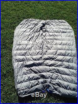 North Face Tapered Goose Down Mummy Sleeping Bag ultralite VGC NR