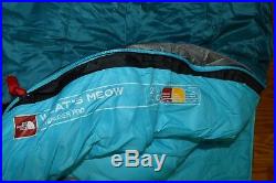 North Face Women's Cat's Meow Long Sleeping Bag Mummy 20°F -7°C Right Hand New