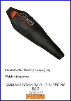 OMM Mountain Raid 1.6 Sleeping bag Primaloft