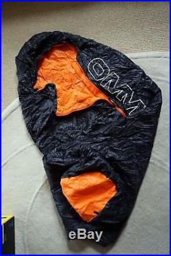 OMM mountain raid 1.0 sleeping bag Ultra lightweight With Exped drybag