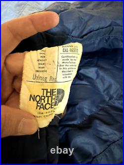 ONE North Face Unimog 0 Degree Barrel Sleeping Bag Down Quilt USA OPTI Zipper