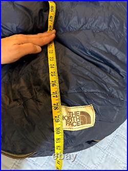 ONE North Face Unimog 0 Degree Barrel Sleeping Bag Down Quilt USA OPTI Zipper