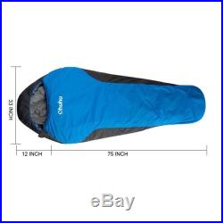 Ohuhu 0 Degree Sleeping Bag Cold Weather Outdoor Camping Mummy New