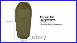 OmniCore Designs Mil-Spec 5-pc. Modular Sleeping Bag System 30F to -30F Mummy