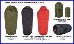 OmniCore Designs Mil-Spec 6-pc Modular Sleeping Bag System 30F to -30F