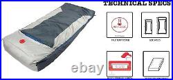 OmniCore Designs Multi Down Hooded Rectangular Sleeping Bag with 4pt
