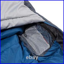 OmniCore Designs Multi Down Hooded Rectangular Sleeping Bag with 4pt