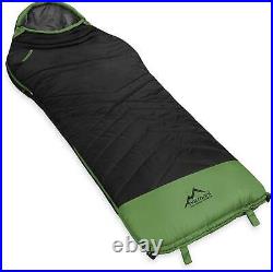 Outdoor Biwak Schlafsack mit Arm und Bein-Öffnungen Mumienschlafsack Camping -9°