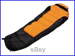 Outdoor Camping 5F/-15C Mummy Shape Sleeping Bag Hiking Traveling WithCarrying Bag