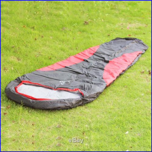 Outdoor Camping Mummy Sleeping Bag 0? -15? 1 Person Multi Season Waterproof