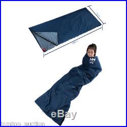 Outdoor Sleeping Bag Camping Travel Hiking Multifuntion Ultra-light Dark Blue