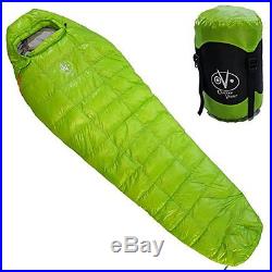 Outdoor Vitals Down 0 Degree Down Sleeping Bag, Down, Ultra Compactable, Light