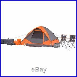 Ozark Combo Set 22 Piece Camping Trail Tent 4 Person Sleeping Bags lantern chair