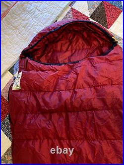 PERFECT Marmot 3 Season 25 Degree Goose Down Sleeping Bag Gore-tex USA Made