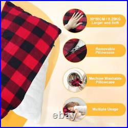 POEPORE Flannel Sleeping Bag Cotton 0 Degree Cold Weather for Adults XXL Sleepin