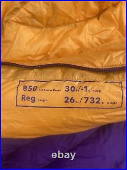Patagonia 850 fill 30 degree down sleeping bag