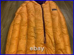 Patagonia Sleeping Bag 850 Down Goose Down Short Orange New Sold Out