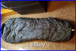 Peregrine -25 (+extra fill) Feathered Friends Sleeping Bag Black Goose Down