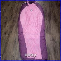 Pink Big Agnes LULU 15°F Mummy Sleeping Bag 75'' Length Climashield HL Down