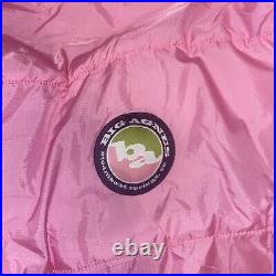 Pink Big Agnes LULU 15°F Mummy Sleeping Bag 75'' Length Climashield HL Down