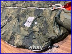 Poler Napsack Reversible Sleeping Bag Large Camo & Orange Camp Vibes Unisex RARE