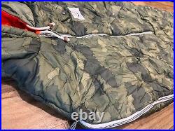 Poler Napsack Reversible Sleeping Bag Large Camo & Orange Camp Vibes Unisex RARE