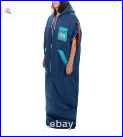 Poler Napsack Reversible Sleeping Bag Suit L Blueberry & Cherry Camp Vibes RARE