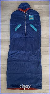 Poler Napsack Reversible Sleeping Bag Suit L Blueberry & Cherry Camp Vibes RARE