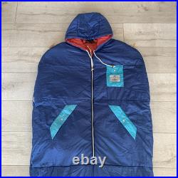 Poler Napsack Reversible Sleeping Bag Suit L Blueberry & Cherry Camp Vibes RARE