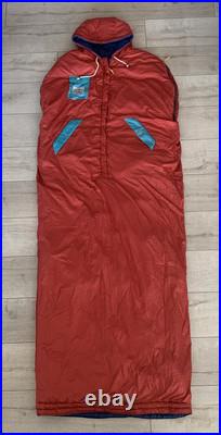 Poler Napsack Reversible Sleeping Bag Suit L Blueberry & Cherry Camp Vibes RARE