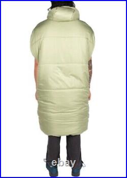Poler Napsack Shaggy Fern Green Sherpa Fleece Sleeping Bag M Camp Vibes RARE