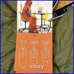 Poler Outdoor Stuff Multifunctional Sleeping Bag Reversible Napsack XL Camp Vibe