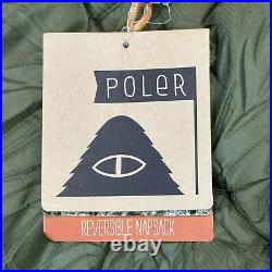 Poler Outdoor Stuff Multifunctional Sleeping Bag Reversible Napsack XL Camp Vibe