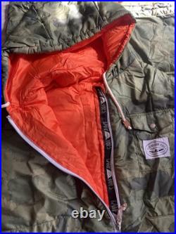Poler Stuff Napsack Furry Camo Green Orange Medium Camping Small Print Blemish