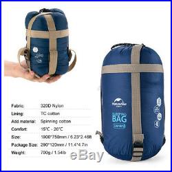 Portable Compact Sleeping Bag Outdoor Traveling Hiking Envelope Lightweight 700g
