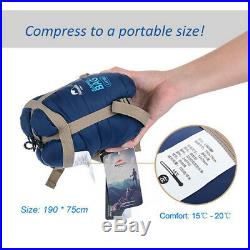 Portable Compact Sleeping Bag Outdoor Traveling Hiking Envelope Lightweight 700g