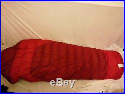 RAB ASCENT 900 Hydrophobic Down Sleeping Bag. 650 fill. Used. Well stored. 1530g