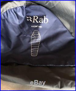 RAB ascent 400 sleeping bag