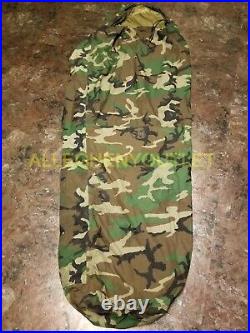 RARE US Military Special Forces Isratex Extreme Cold Bivy Cover Woodland MINT