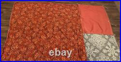 RARE Vintage Coleman Flannel Lined Sleeping Bag 39x79 Rust Original Box
