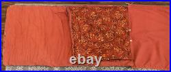 RARE Vintage Coleman Flannel Lined Sleeping Bag 39x79 Rust Original Box