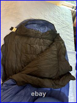 READ Marmot Couloir 0 Goose Down Sleeping Bag Gore-tex USA Made Dirty Long Nice