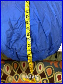 READ Marmot Couloir 0 Goose Down Sleeping Bag Gore-tex USA Made Dirty Long Nice