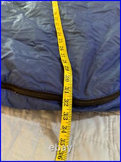 READ Marmot Couloir 0 Goose Down Sleeping Bag Gore-tex USA Made Dirty Long Nice