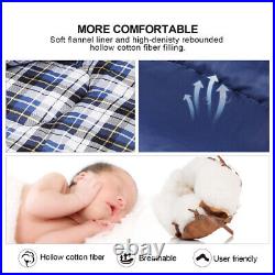 REDCAMP Outdoors Cotton Flannel Sleeping bag for Camping Hiking Climbing Backpac